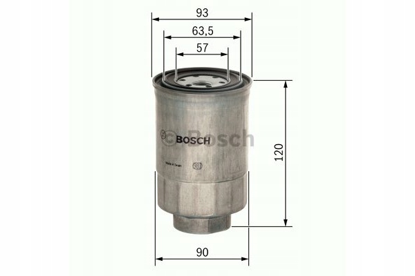 BOSCH F 026 402 063 FILTRE CARBURANTS