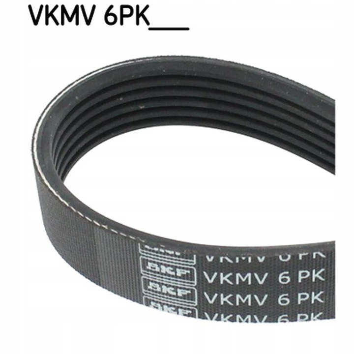 CORREA DE CUÑA MULTICOSTAL SKF VKMV 6PK1050 