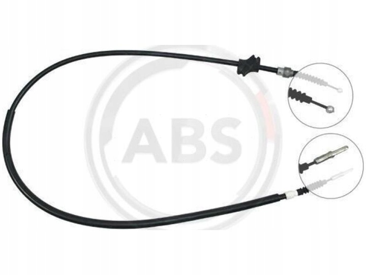 CABLE BRAKE LEFT AUDI 80 B3 86-91 B4 91-92 COUPE B3 88-96 B2 84-88 photo 2 - milautoparts-fr.ukrlive.com