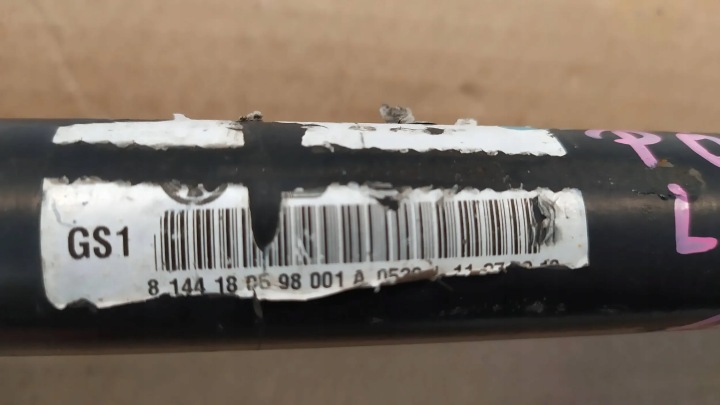 DEMI-ARBRE GAUCHE AVANT VW T5 LIFT T6 2.0 TDI 7E0407271F