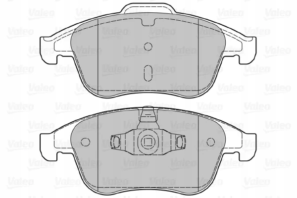 ZAPATAS DE FRENADO VALEO 601050 