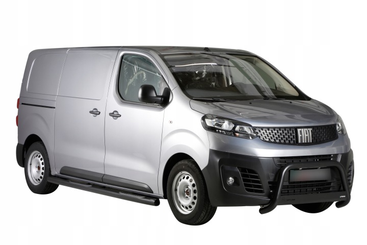 FIAT SCUDO 2007-2016 CANALISATIONS HOMOLOGATION EUROPE BON ÉTAT ACIER NOIR
