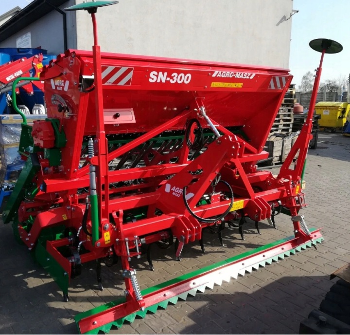 SEMOIR ZBOZOWY REDLICE 1-TALERZOWE AGRO-MASZ SR301 3,0M