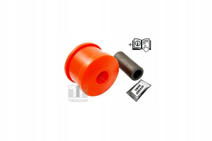 POLIURETANOWA MANCHON SUSPENSIONS 1 PIÈCE POUTRE L/P, TWARDOSC: 80 SHA,