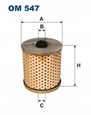 FILTRAS ALYVOS OM547 FILTRON nuotrauka 2