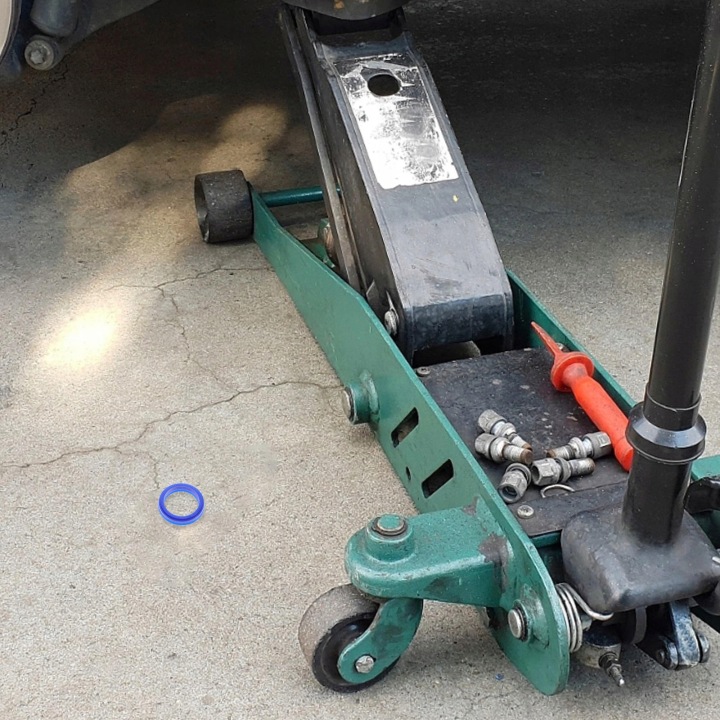 KIT ÉLÉVATEUR HYDRAULIQUE HAUTE WYDAJNOSCI, 1 PIÈCE COULEUR BLEU