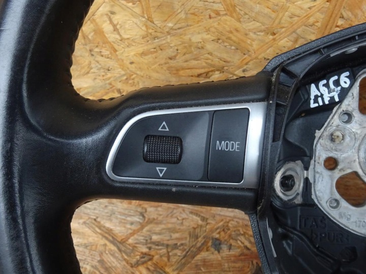 AUDI A6 C6 LIFT 09-11 VOLANT CUIR MULTIFONCTION 4E0419091CL