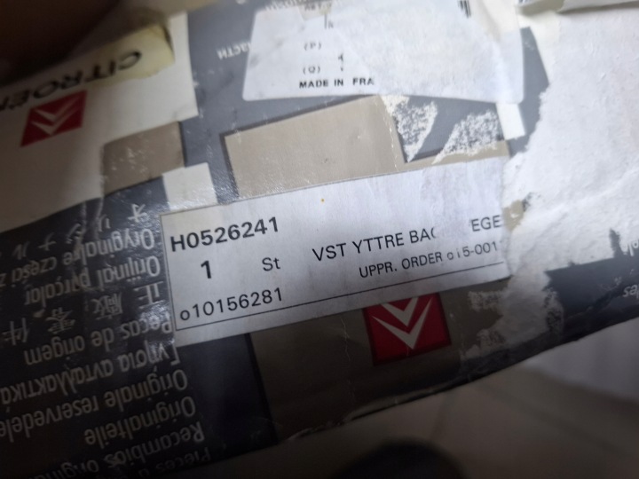 RÉTROVISEUR GAUCHE EXTÉRIEUR MANUEL CITROEN JUMPY I NOUVEAU 8148NT