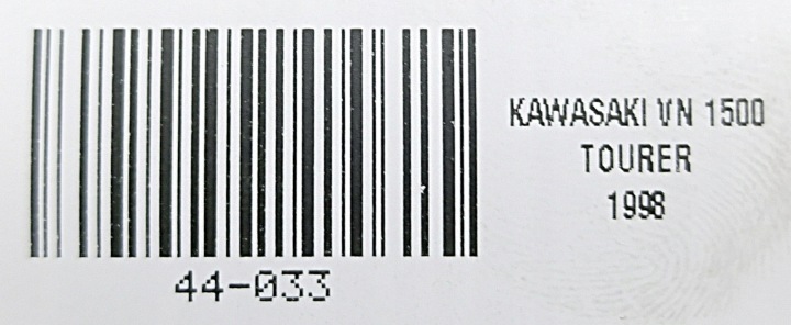 KAWASAKI VN 1500 TOURER 98-04 PROTECTION GAUCHE