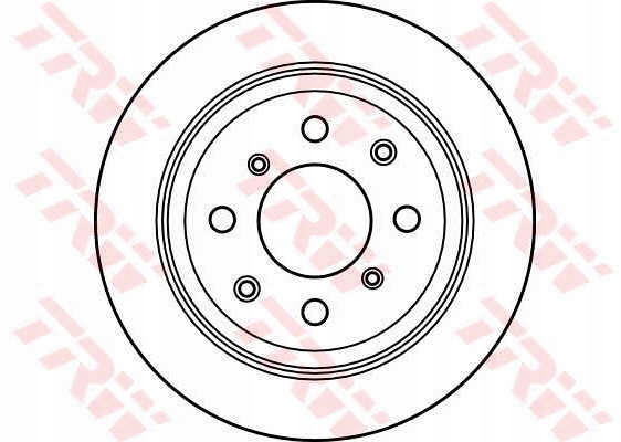 DISCS PADS REAR TRW ROVER 45 LIFTBACK 2.0 