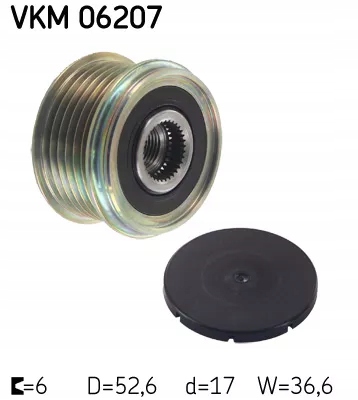 SKF VKM 06207 ROLLO TENSOR NISSAN 