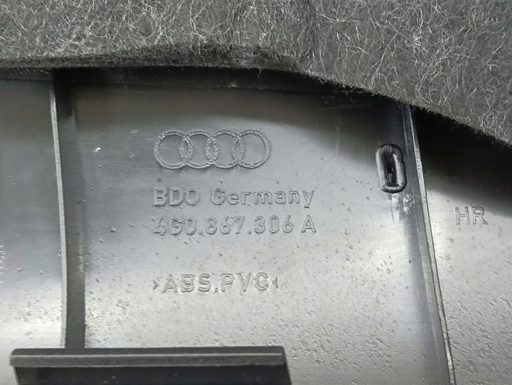 AUDI A6 S6 C7 4G 2018 COLLECTEUR PORTES ARRIÈRE 4G0867306A