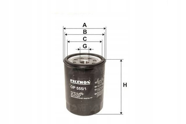 FILTRE HUILES FILTRON OP558 W81780