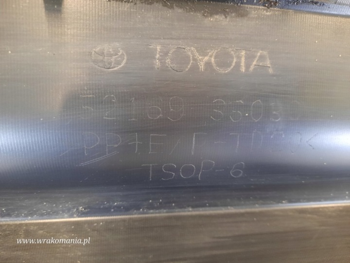 TOYOTA CAMRY VIII PARE-CHOCS ARRIÈRE ARRIÈRE 52159-33959