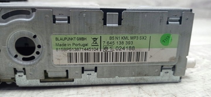 CITROEN C4 I 04-10R RADIO MP3 9662925877