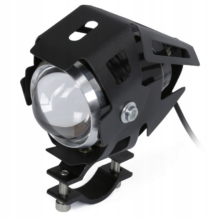 HALOGENAS MOTOCIKLINIS ŽIBINTAS REFLEKTORIUS LED CREE 2400L nuotrauka 3