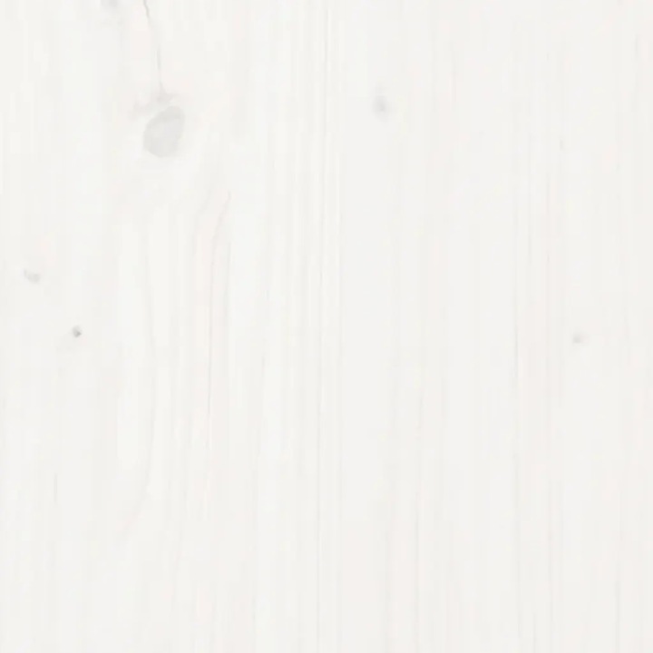 VIDAXL WEZGLOWIE ROULEMENTS BLANC 82,5X3X90 CM, LITE BOIS SOSNOWE