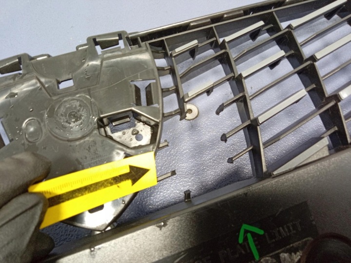 PEUGEOT 208 II LIFT 23- CALANDRE GRILLE 9855774980