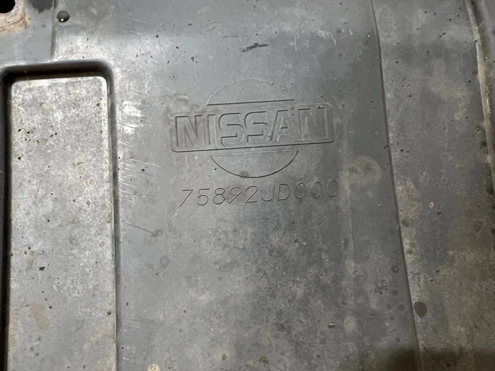 NISSAN QASHQAI PROTECTION SOUS PARE-CHOCS PLAQUE 75892JD000 photo 3 - milautoparts-fr.ukrlive.com