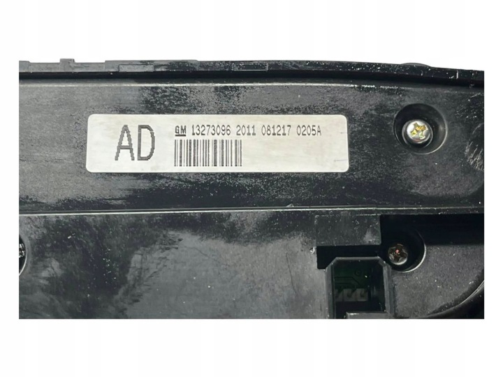 PANNEAU CLIMATISATION OPEL INSIGNIA A 13273096