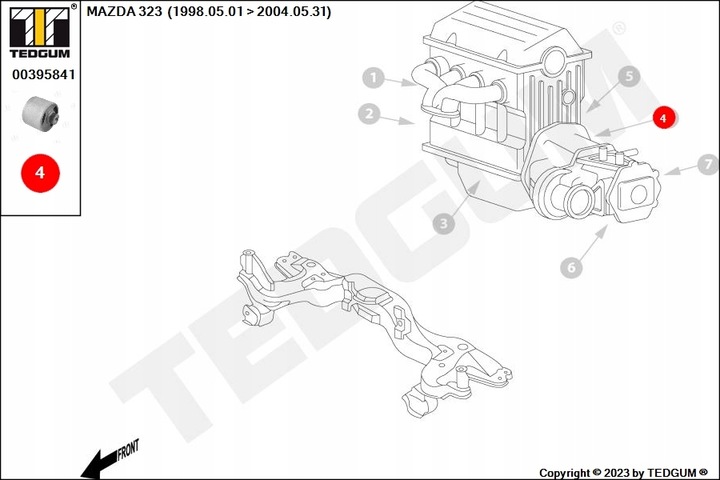 AIR BAGS SIL. MAZDA 323 