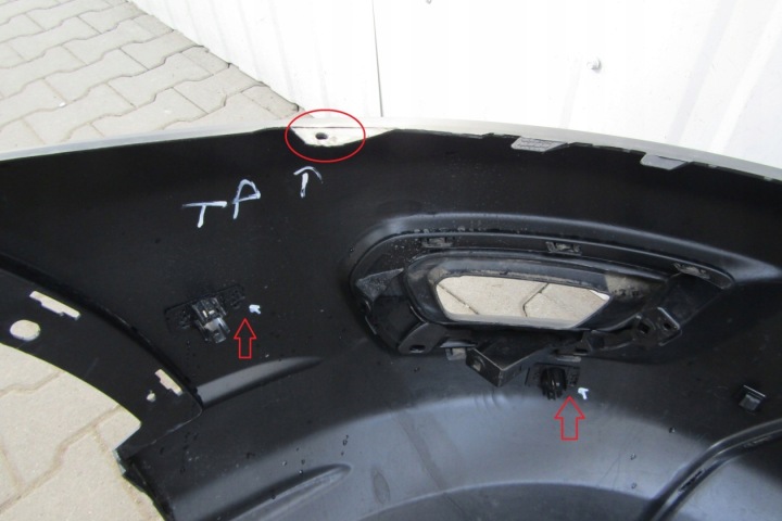 PARE-CHOCS AVANT FORD TRANSIT TRAIL MK8 VIII LIFT 20-