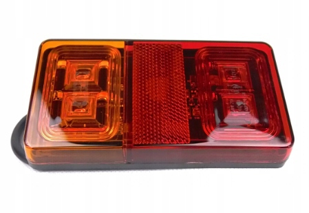 FEUX ARRIÈRE COMBINÉ LED VERS REMORQUE PORTE-AUTOS ENSEMBLE AVEC AVEC FIL 7,5M