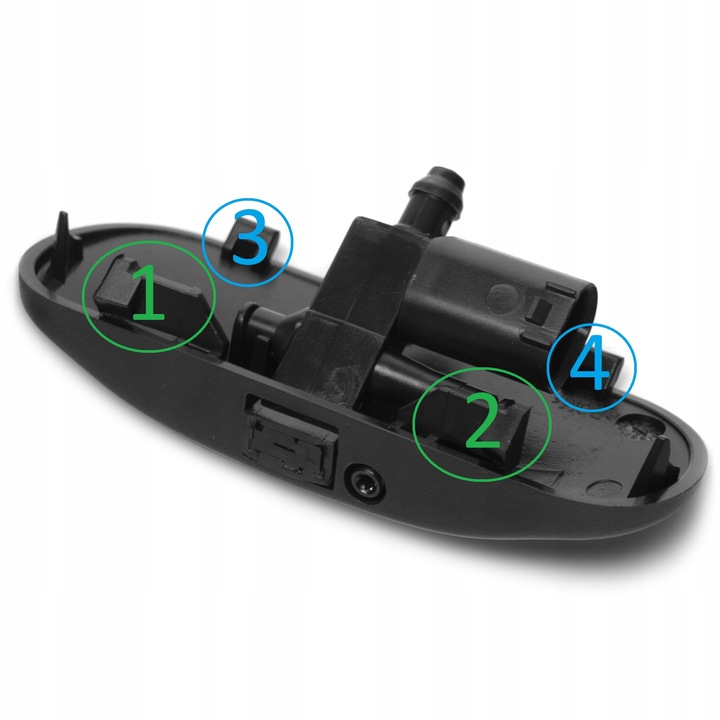 BOQUILLAS LIMPIAPARABRISAS NIEBLA AUDI A4 B6 B7 B8 A5 A6 C6 C7 A8 Q5 Q7 + ADAPTADORES 