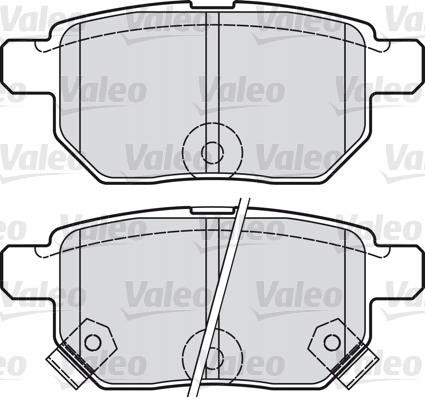 ZAPATAS DE FRENADO VALEO 598933 