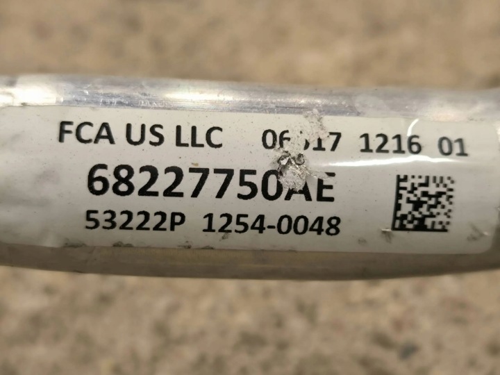 CHRYSLER PACIFICA 2018 TUYAU FIL CLIMATISATION A/C