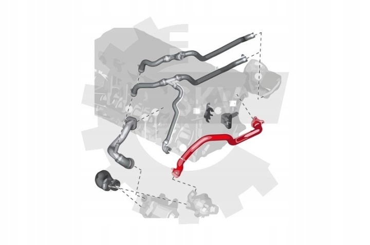 FIL RADIATEUR BMW 5 6 7 /11537544638
