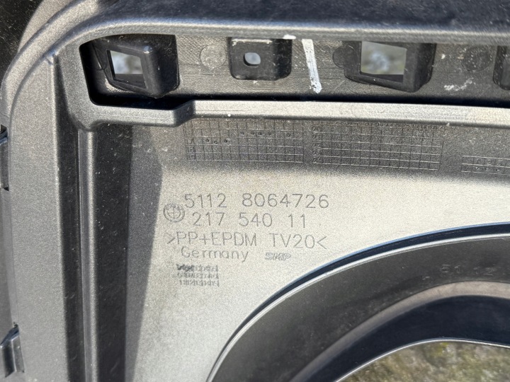 BMW G31 PARE-CHOCS ARRIÈRE MODULE AVANT RESTYLAGE