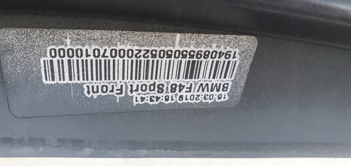 BMW X1 F48 MODULE PARE-CHOCS AVANT ORIGINAL C095