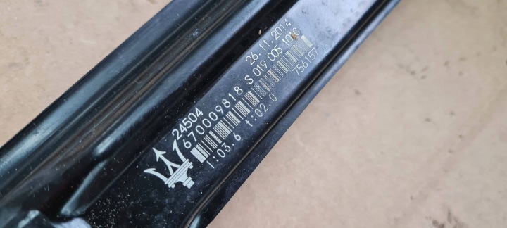 ÉLÉVATEUR VITRES PORTES GAUCHE ARRIÈRE MASERATI QUATTROPORTE VI 670009818