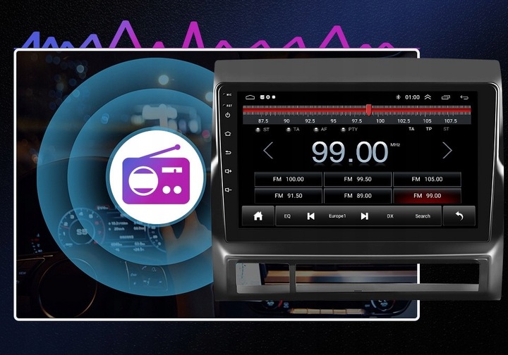 RADIO NAVEGACIÓN TOYOTA TACOMA 2005-2013 ANDROID 