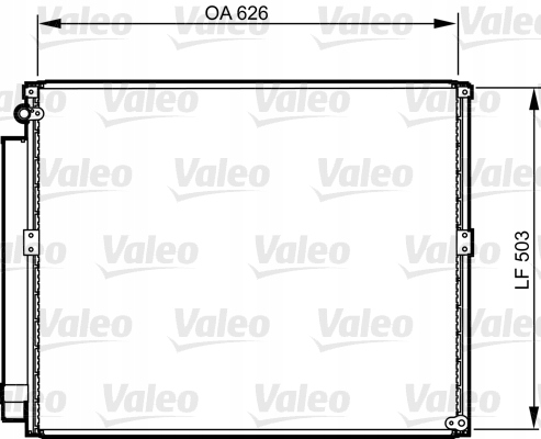 CONDENSATEUR 814236/VAL photo 2 - milautoparts-fr.ukrlive.com