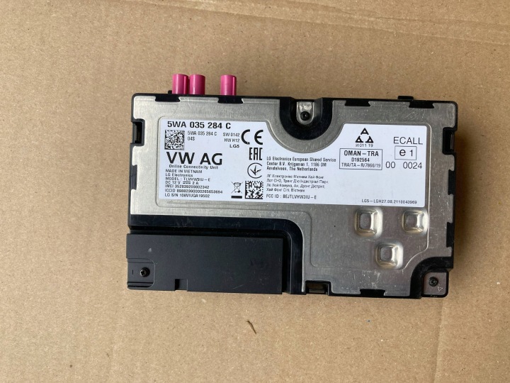 MODULE USLUG ONLINE VW 5WA035284C ORIGINAL