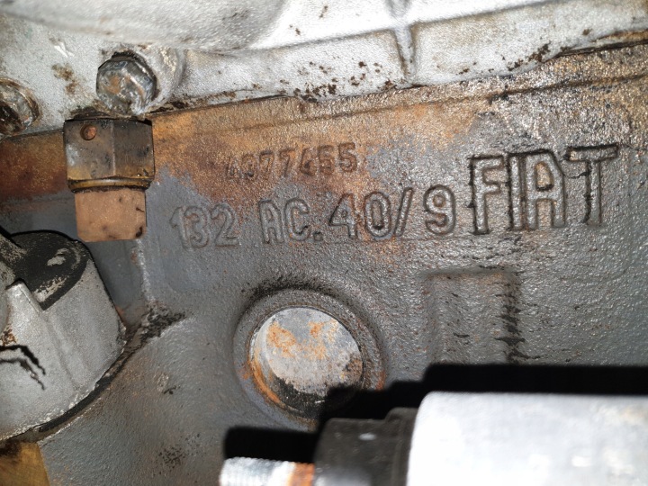 MOTEUR FIAT DOHC 2.0 131 132 ARGENTA POLONEZ 124 SPIDER BOÎTE