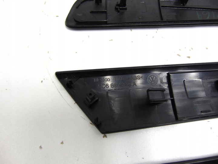 DÉCORS BAGUETTES PORTES ENSEMBLE VW JETTA VI 5C 5C6