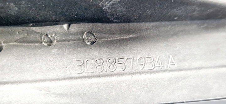 ELEKTRYCZNELUSTERKOBOCZNEPRZOD CÔTÉ DROITE VOLKSWAGEN PASSAT CC 3C8857934A