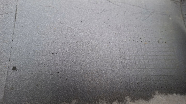 PARE-CHOCS AVANT AVANT VW VOLKSWAGEN MULTIVAN T5 LIFT T6 7E0 7E5 7E5807221