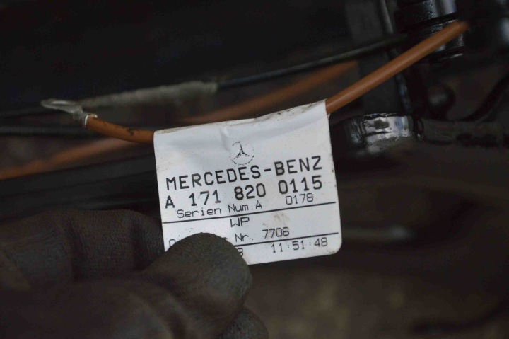 MÉCANISME ASSEMBLAGES TOITS MERCEDES-BENZ SLK (R171) A1718200115 20344577