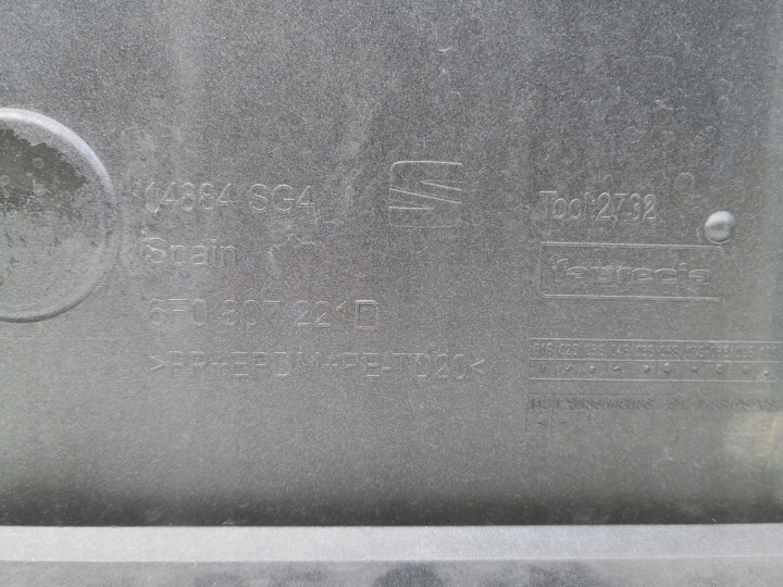 PARE-CHOCS AVANT AVANT VERS SEAT IBIZA 5 V 6F0 FR 17-