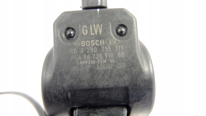 PEUGEOT 407 POTENTIOMÈTRE GAZ PÉDALE 9672091080