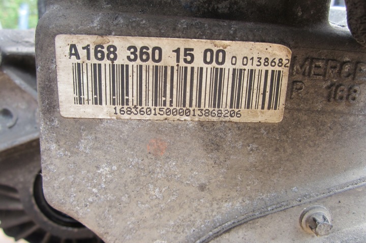 MERCEDES A W160 1.7D BOÎTE DE VITESSES A1683601500