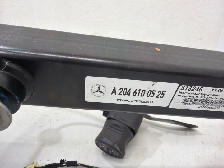 MERCEDES C CLASSE W204 UNIVERSEL CROCHET ATTELAGE ÉLECTRIQUE ARRIÈRE A2043101004