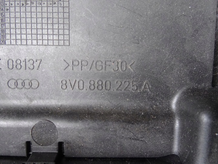 AUDI A3 8V 12-20 CHÂSSIS COLONNES DIRECTION SOUS RÉGULATEUR DE VITESSE 8V0953512A