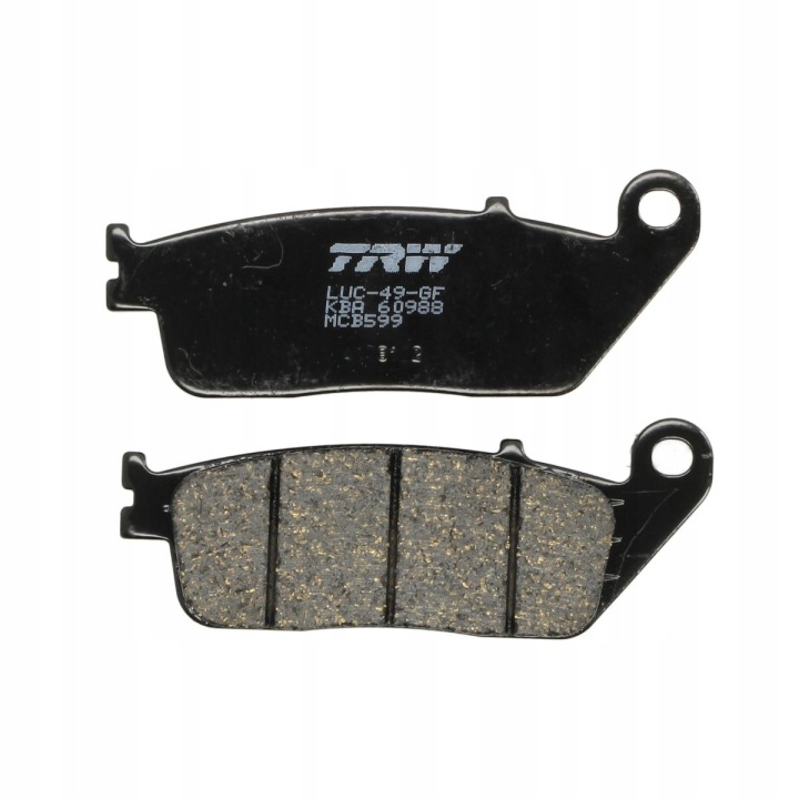 TRW PLAQUETTES FREIN HONDA TRIUMPH MOTOS