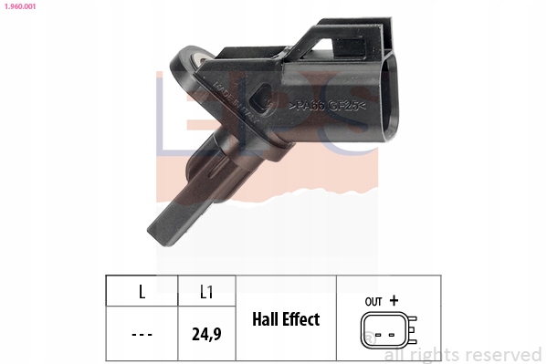 SENSOR ABS EPS 1.960.001 FO 