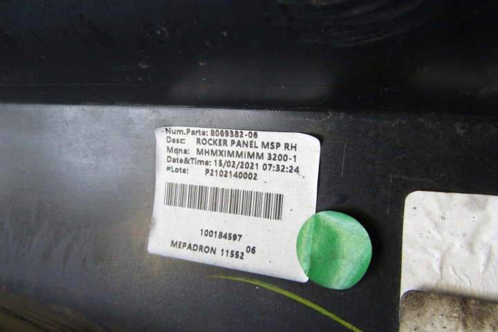 MOULURE SEUIL DROITE BMW 3 G20 G21 KIT 18-